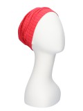 Comfortable hat Iris Fantasy Pink- chemo hat / alopecia hat
