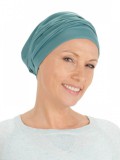 Chemo mutsjes Lookhatme - Comfortabel mutsje Iris Sea - chemotherapie mutsje