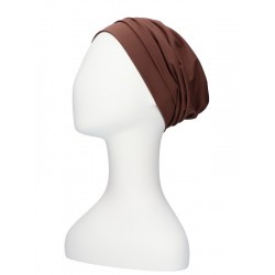Comfortable hat Iris Brown - chemo headcover / alopecia hat Comfortable hat Iris Brown - chemo headcover / alopecia hat
