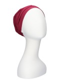 Comfortable hat Iris Fuchsia - chemo hat / alopecia hat