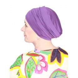 Comfortable hat Iris Purple - chemo hat / alopecia hat Comfortable hat Iris Purple - chemo hat / alopecia hat