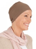 Sleep Cap Elisa Taupe - chemo hat / alopecia hat