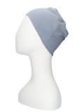 Sleep Cap Elisa Grey-Blue - chemo hat / alopecia hat