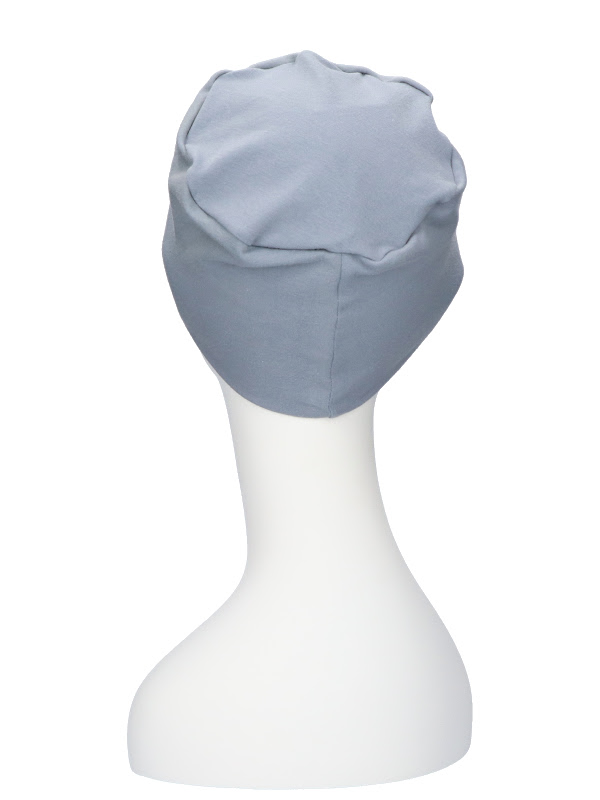 Sleep Cap Elisa Grey-Blue - chemo hat / alopecia hat