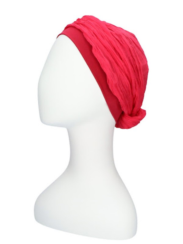 Top Mano Fuchsia - alopecia / chemo headwear