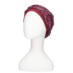 Top Mano Shiny Pink - chemo hat / alopecia hat
