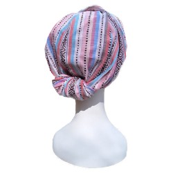 Top Mano Ikat Pink - alopecia / chemo headwear Top Mano Ikat Pink - alopecia / chemo headwear