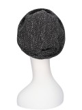 Hat Maya black striped - chemo hat / alopecia hat