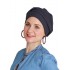 Mutsje Maya Navy - chemo mutsje / alopecia mutsje Chemo mutsjes Mooihoofd - Mutsje Maya Navy