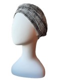 Hat Maya Chanelli Black Sparkle  - chemotherapy headwear / alopecia hat