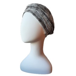 Hat Maya Chanelli Black Sparkle  - chemotherapy headwear / alopecia hat