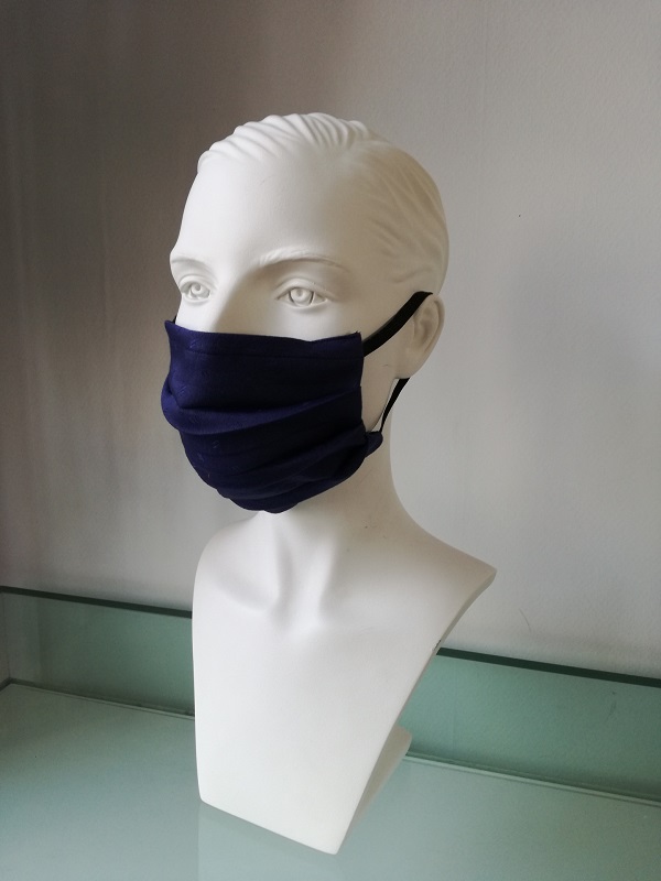 facemask dark blue facemask dark blue buy now at My Headwear, specilised in chemo hats and cosmetics