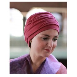 Top Noa Red - chemo hats Lookhatme / alopecia headwear Top Noa Red - chemo hats Lookhatme / alopecia headwear