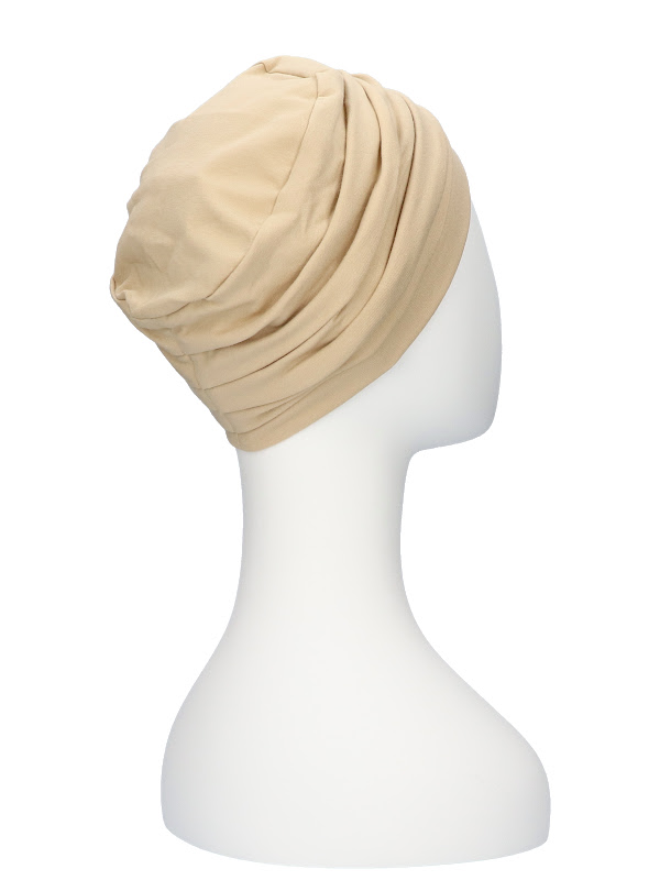 Top Noa Beige - cancer hat / alopecia headwear