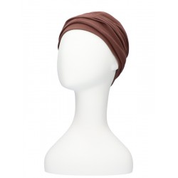 Top Noa Brown - chemo hat / alopecia headwear Top Noa Brown - chemo hat / alopecia headwear