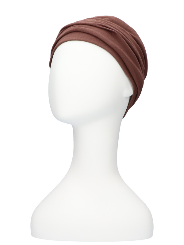 Top Noa Brown - chemo hat / alopecia headwear