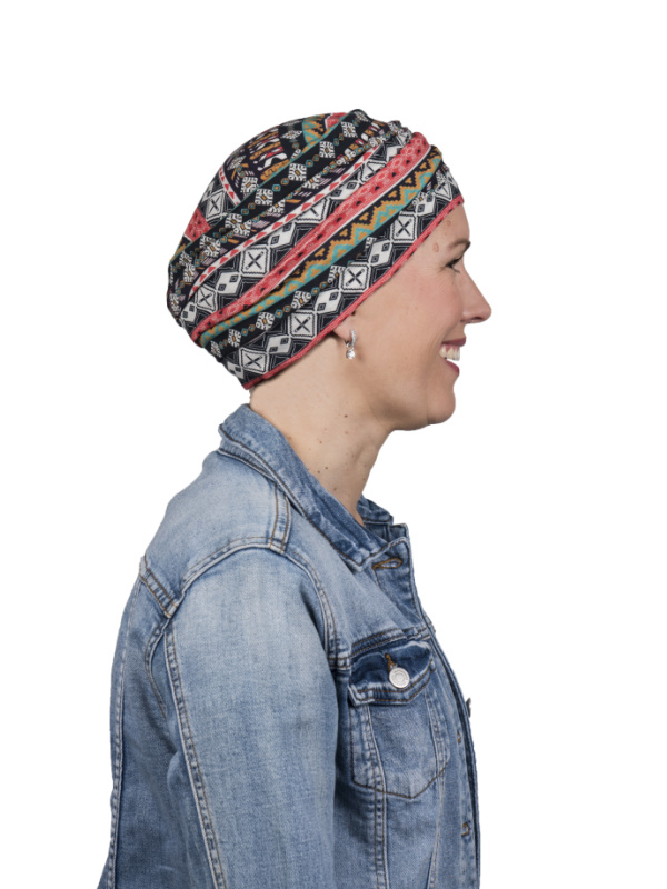 Top Noa Print Mexico - cancer hat / alopecia headwear