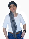 Scarf-hat Fusion Jeans - chemo headscarf / alopecia scarf Scarf-hat Fusion Jeans - chemo headscarf / alopecia scarf
