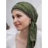 Sjaalmutsje New Delhi Khaki-Taupe - chemo hoofdsjaal / alopecia sjaal chemo mutsjes Loohatme - Sjaalmutsje New Delhi Khaki-Taupe- chemo hoofdsjaal / alopecia sjaal