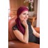 Scarf-hat New Delhi Bordeaux - chemo headscarf / alopecia scarf