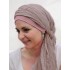 Sjaalmutsje New Delhi Oudroze - chemo hoofdsjaal / alopecia sjaal chemo mutsjes winkel- Sjaalmutsje New Delhi Oudroze - chemo hoofdbedekking