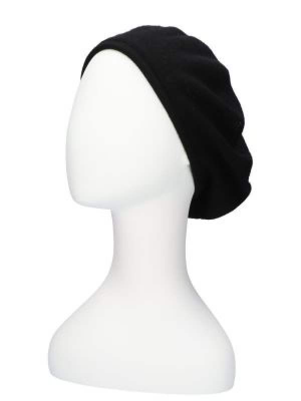 chemo mutsjes winter Baret Eva - zwart - chemo muts winter