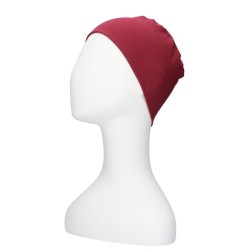 Sleep Cap Elisa Red - chemo hat / alopecia hat
