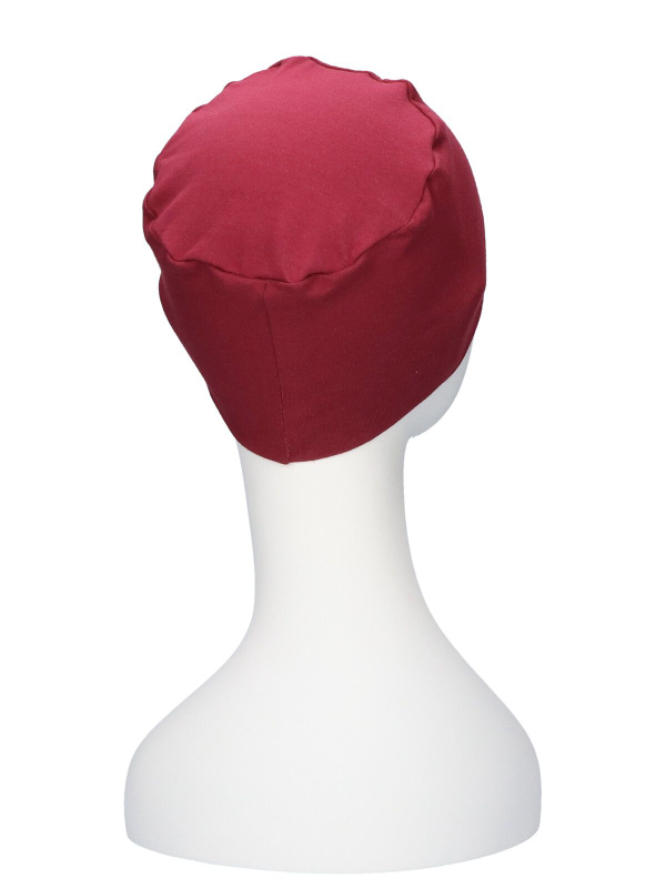 Sleep Cap Elisa Red - chemo hat / alopecia hat