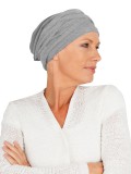 Top PLUS lichtgrijs melee - kankermutsje / alopecia vrouwen