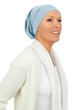 Top Tio lightblue - chemo hat / alopecia headwear