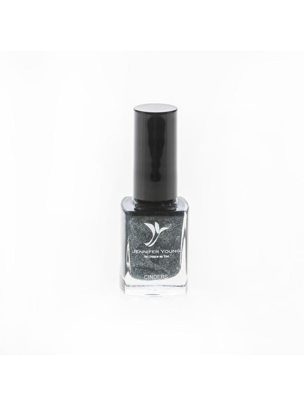 Jennifer Young Nail Varnish Cinders shop at My Headwear, specilised in chemo hats and cosmetics